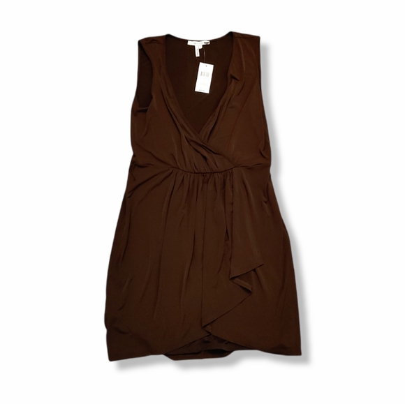 Max & Cleo WMNS Espresso Layered Dress NWT - Picture 1 of 7